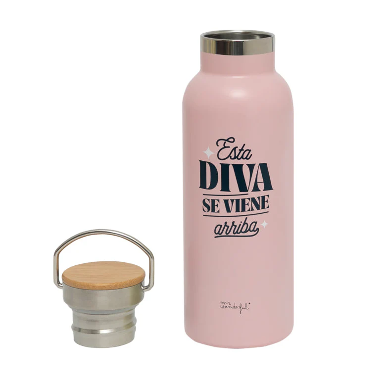 Botella térmica personalizable - Esta diva se viene arriba - Image 5