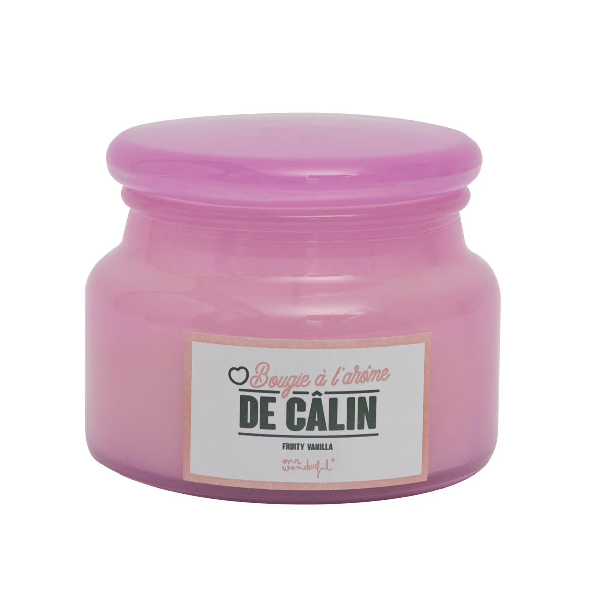 Bougie à l'arôme de câlin