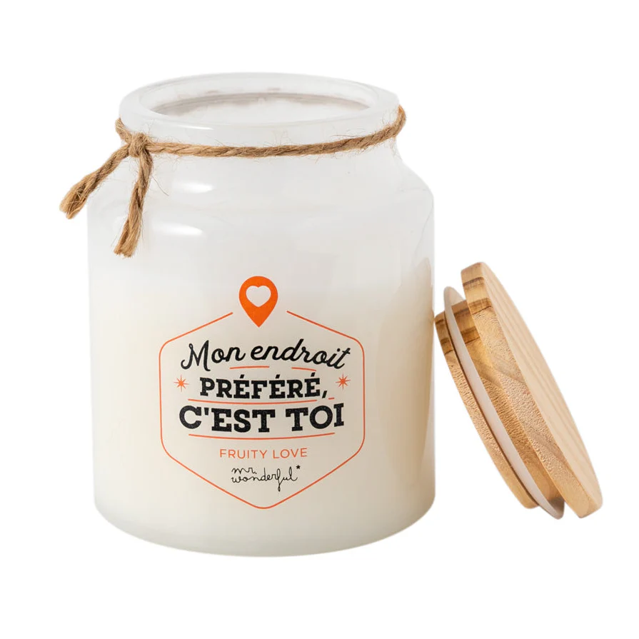Bougie parfumée - Mon endroit préféré, c'est toi - Image 2