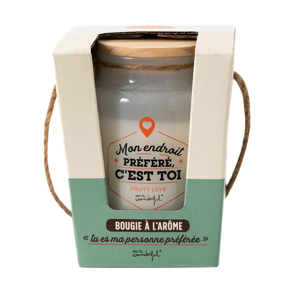 Bougie parfumée - Mon endroit préféré, c'est toi - Image 4