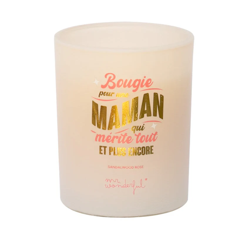 Bougie parfumée - Bougie pour une maman qui mérite tout et plus encore - Image 2