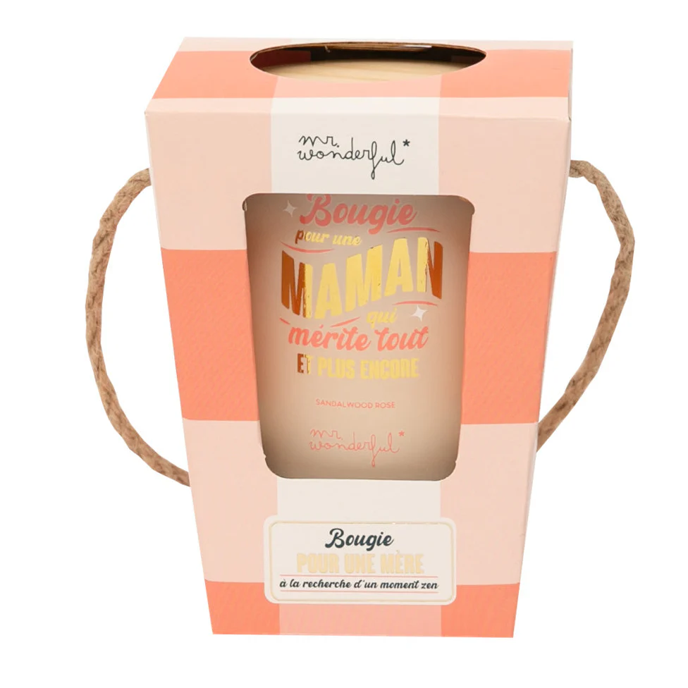 Bougie parfumée - Bougie pour une maman qui mérite tout et plus encore - Image 3