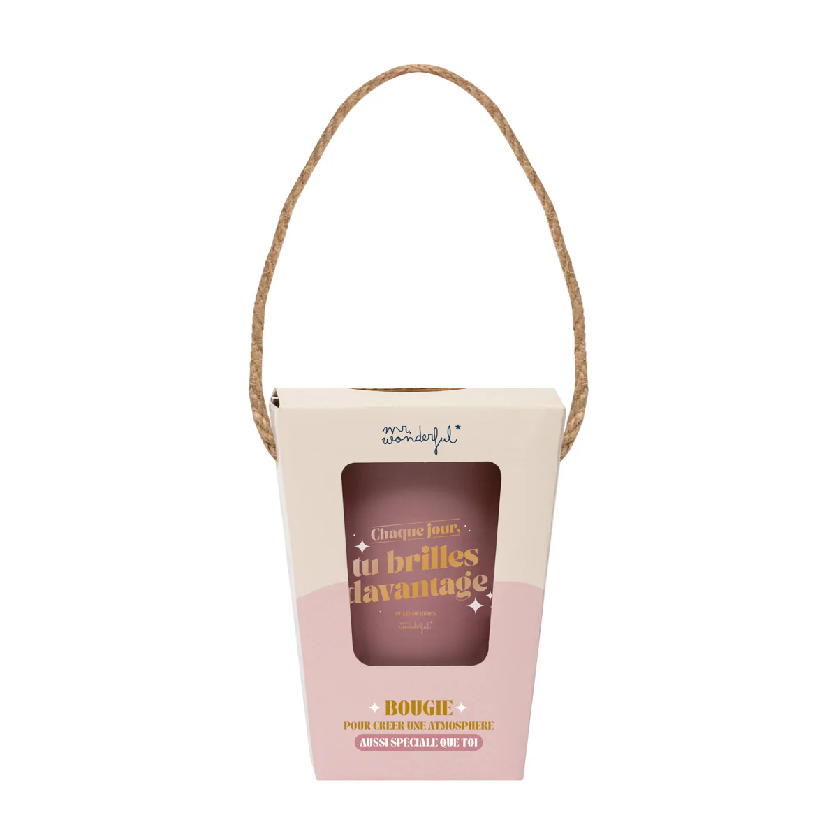Bougie parfumée - Chaque jour, tu brilles davantage - Image 5