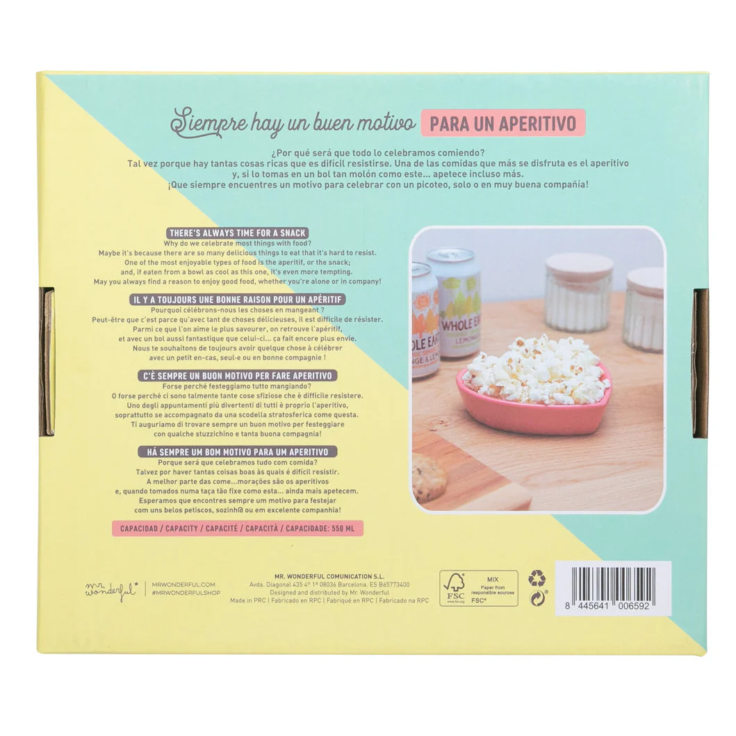 Bol para aperitivos y momentos divertidos - Corazón - Image 4