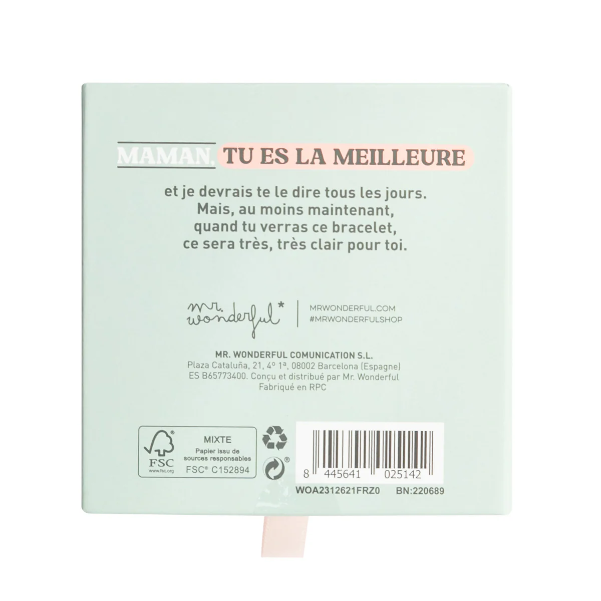Bracelet - Je t'aime, maman - Image 7