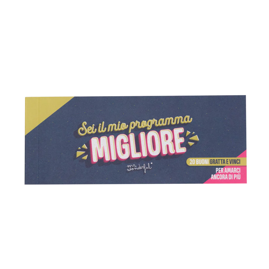 Buono regalo da grattare - Sei il mio programma
