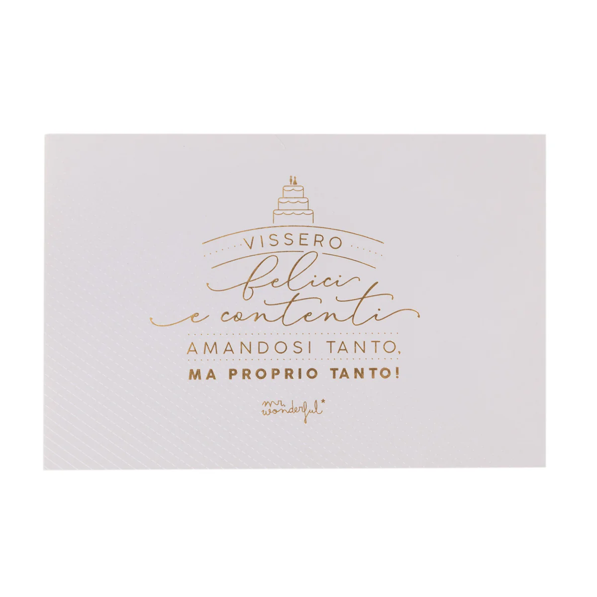 Busta regalo matrimonio - Furono felici e si - Image 2