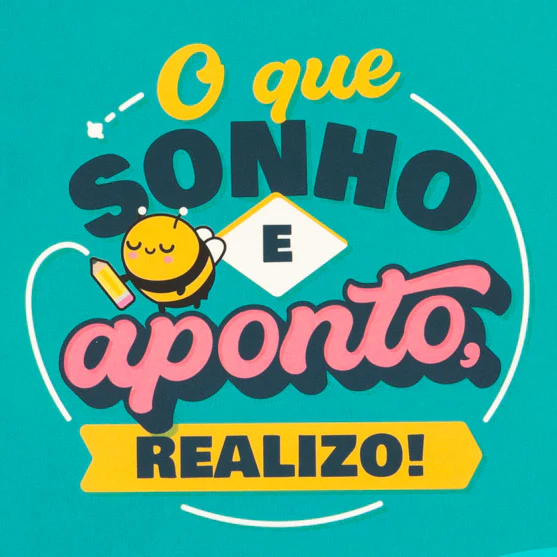 Caderno A4 - O que sonho e aponto, realizo!. - Image 12