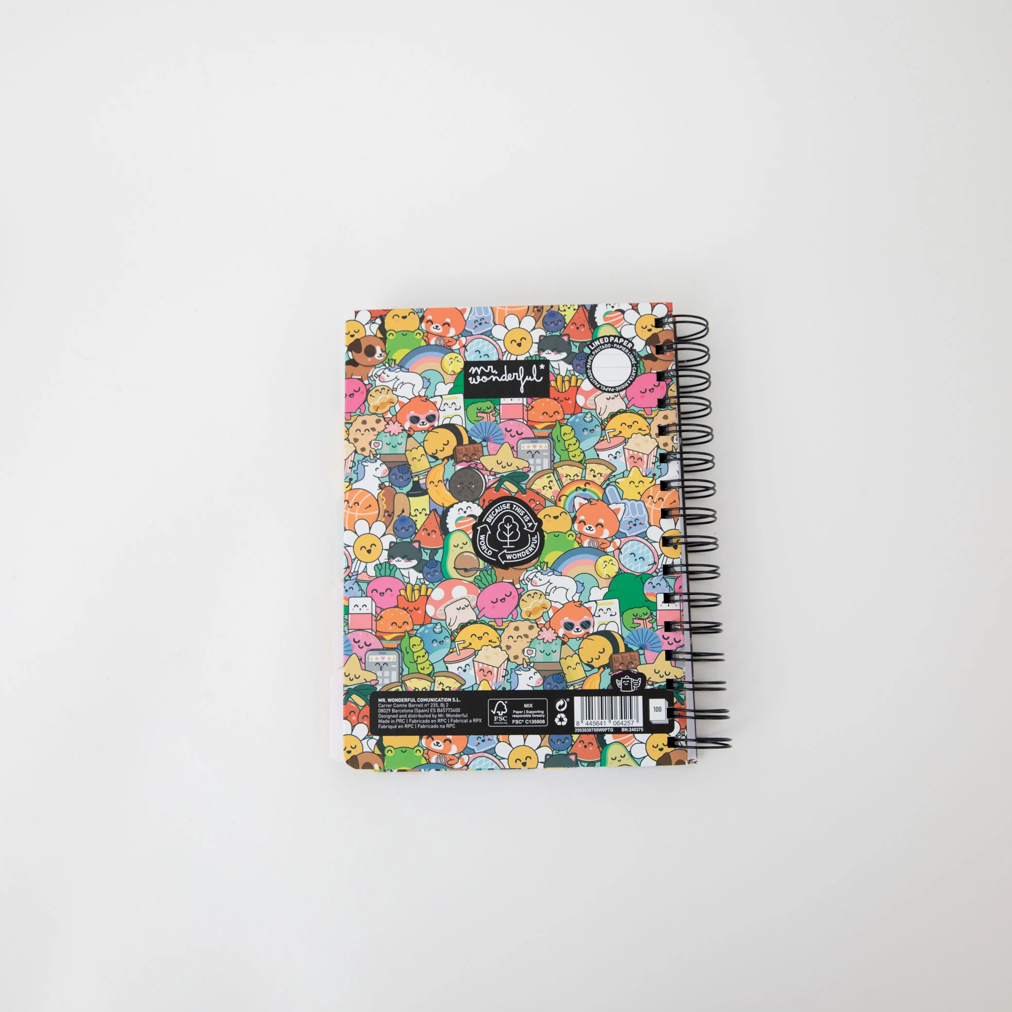 Caderno A5 com divisórias - Personagens Wonder - Image 6