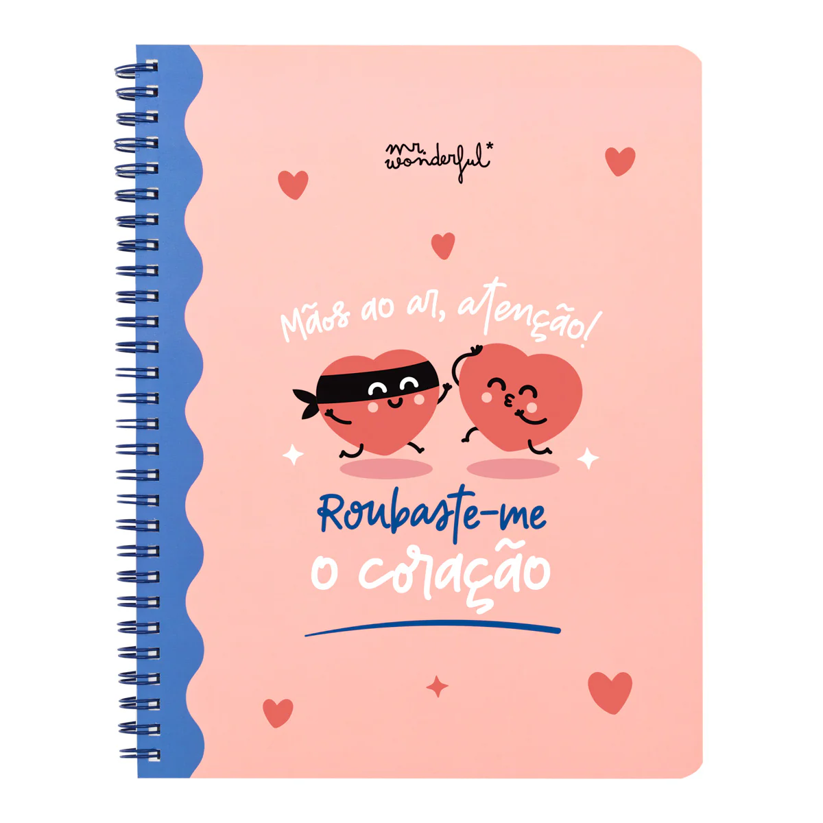 Caderno A5 - Mãos ao ar, atenção! Roubaste-me o coração - Image 5