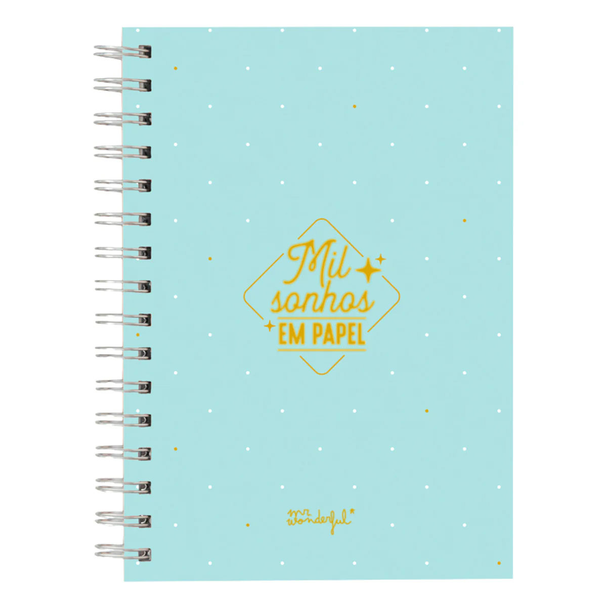 Caderno A5 - Mil sonhos em papel