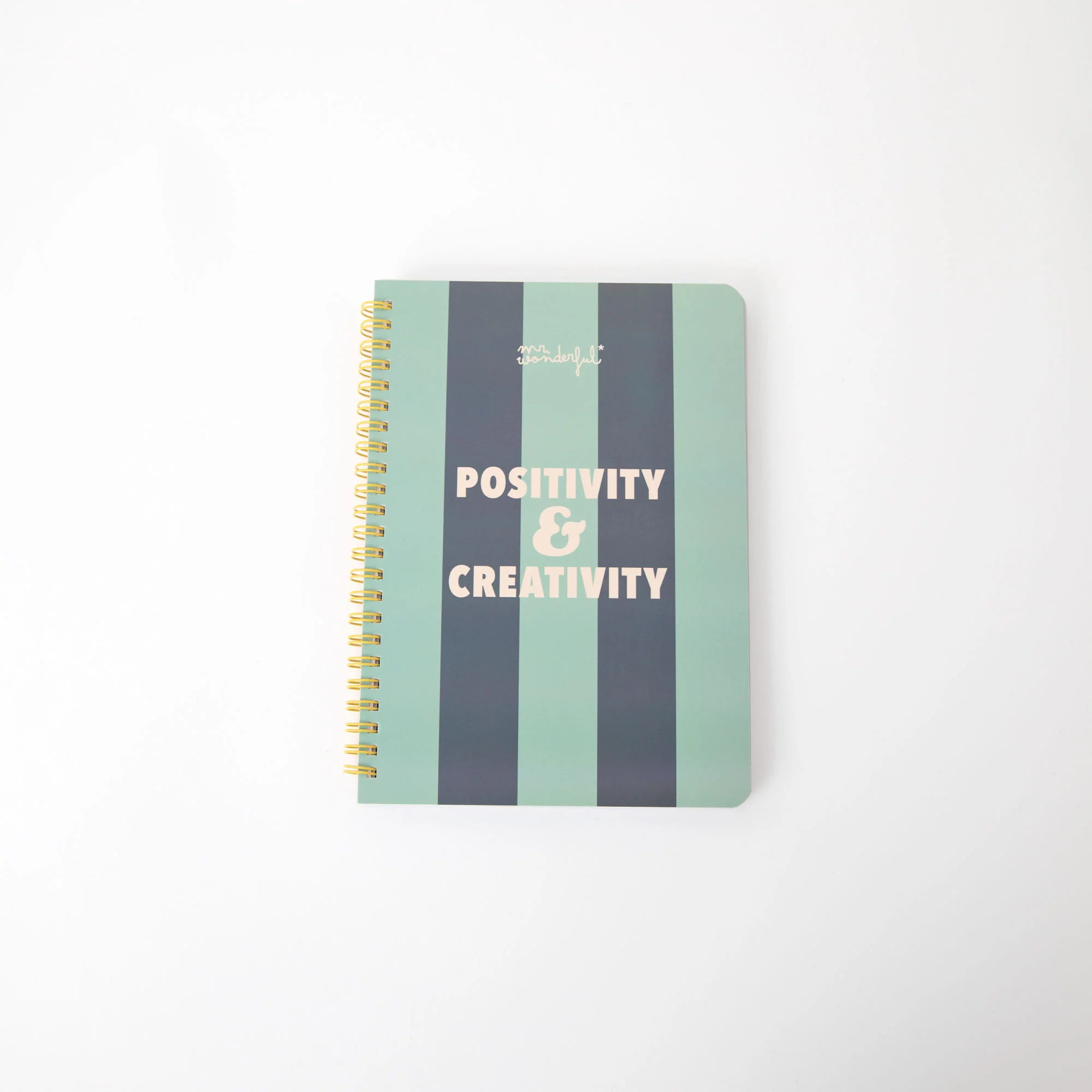 Caderno A5 - Positivity & creativity