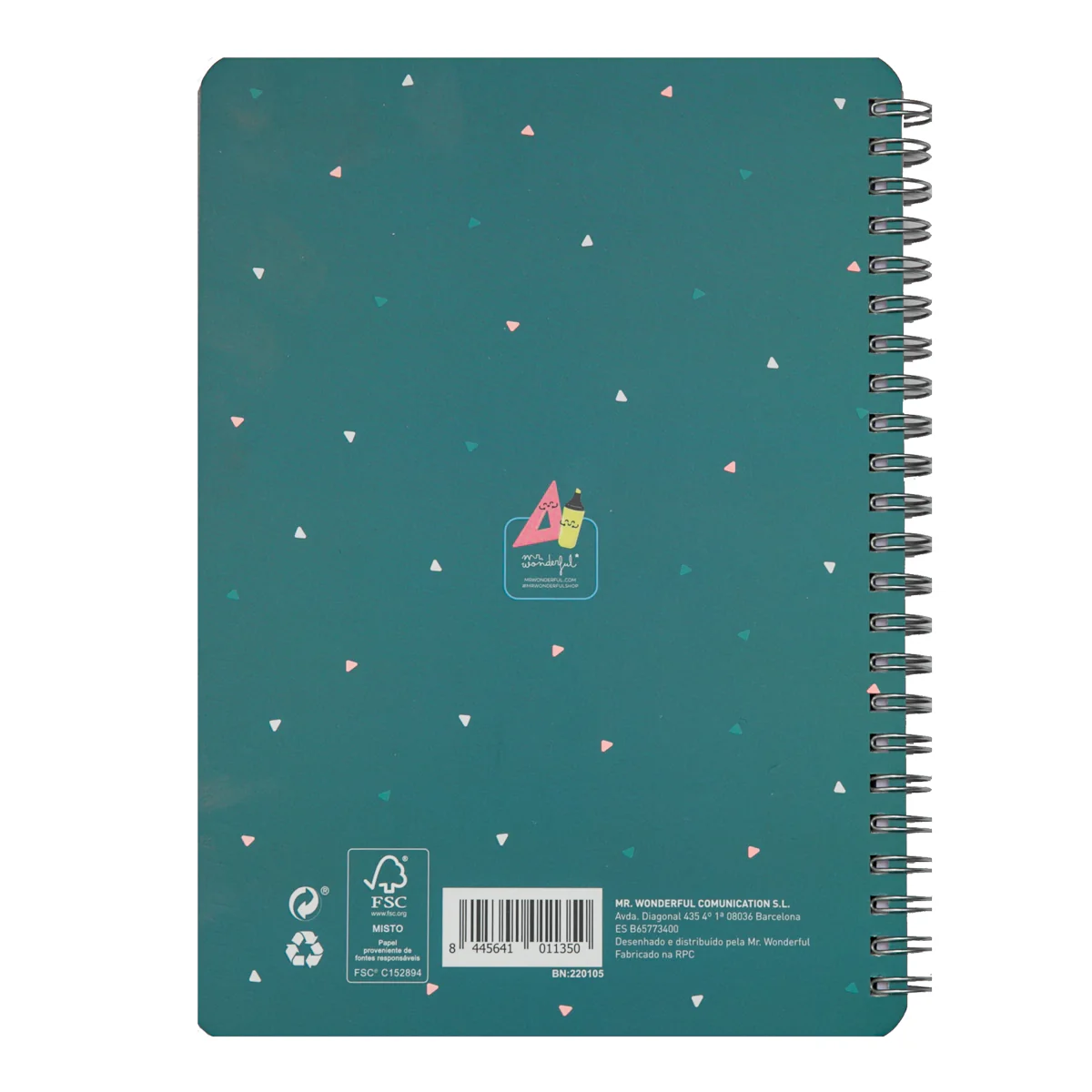 Caderno A5 - Todas as minhas ideias, sonhos e desafios