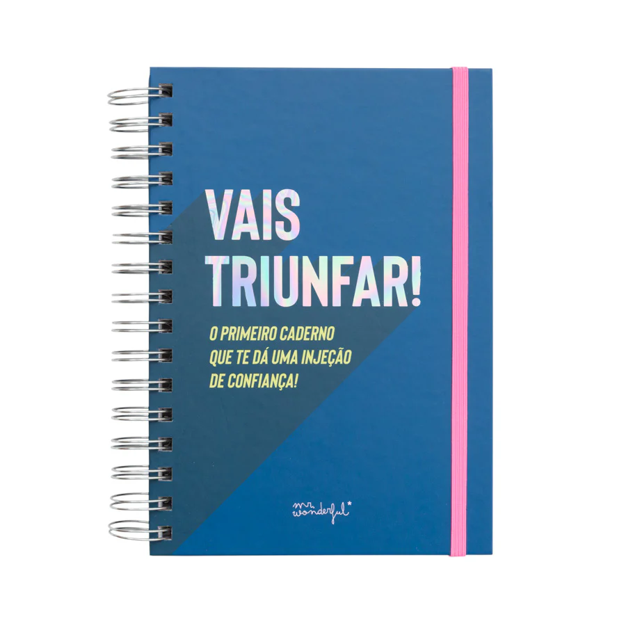 Caderno com frases motivadoras - The Powerful Collection