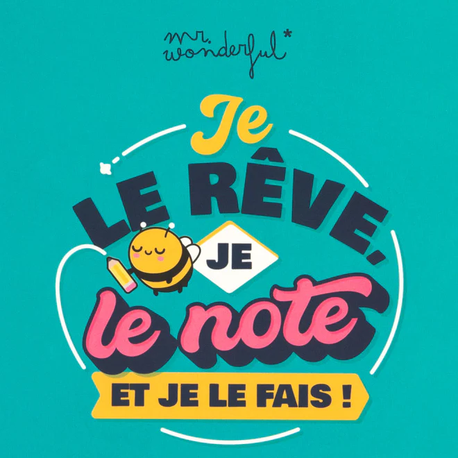 Cahier A5 - Je le rêve, je le note et je le fais ! - Image 10