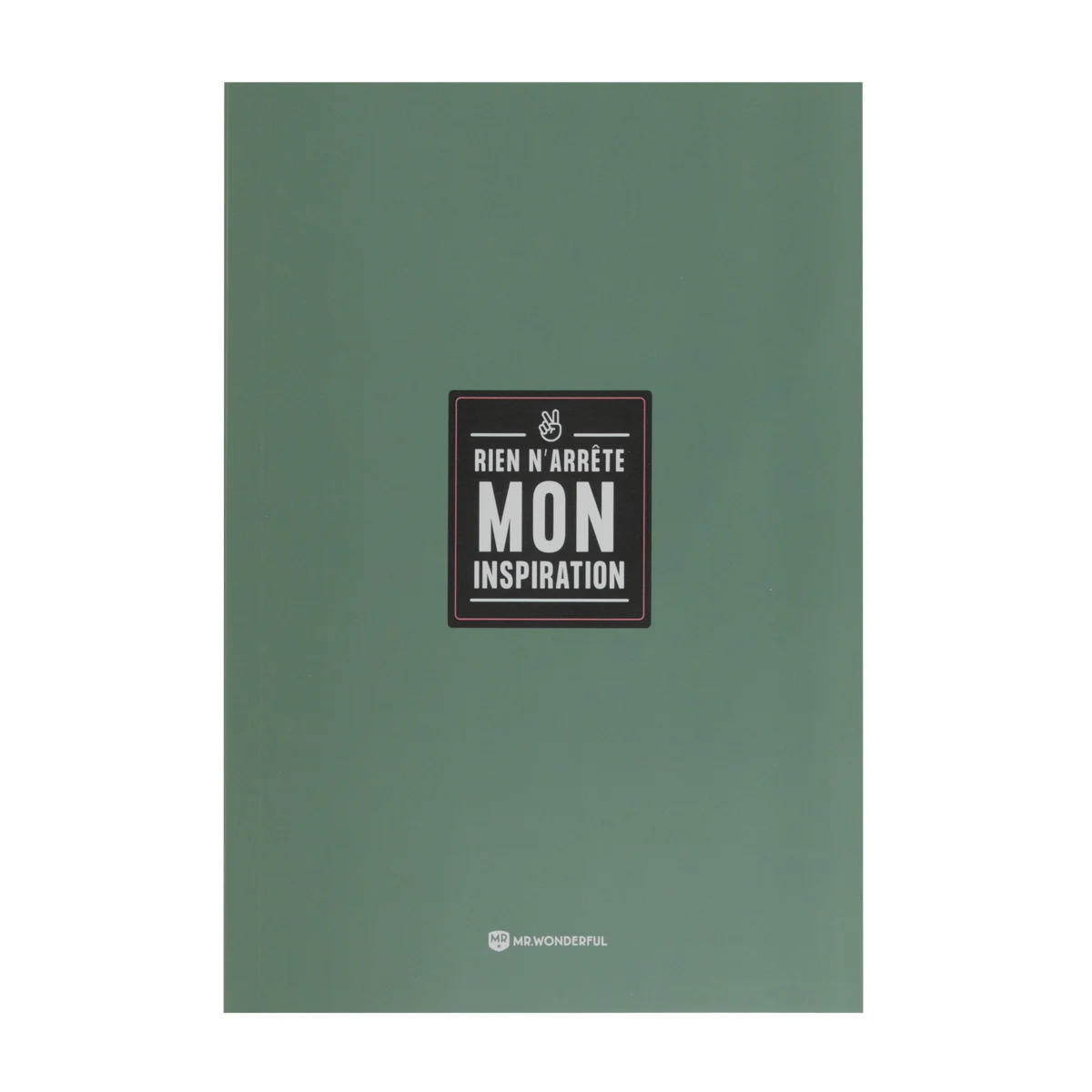 Cahier waterproof - Rien n’arrête mon inspiration - Image 2