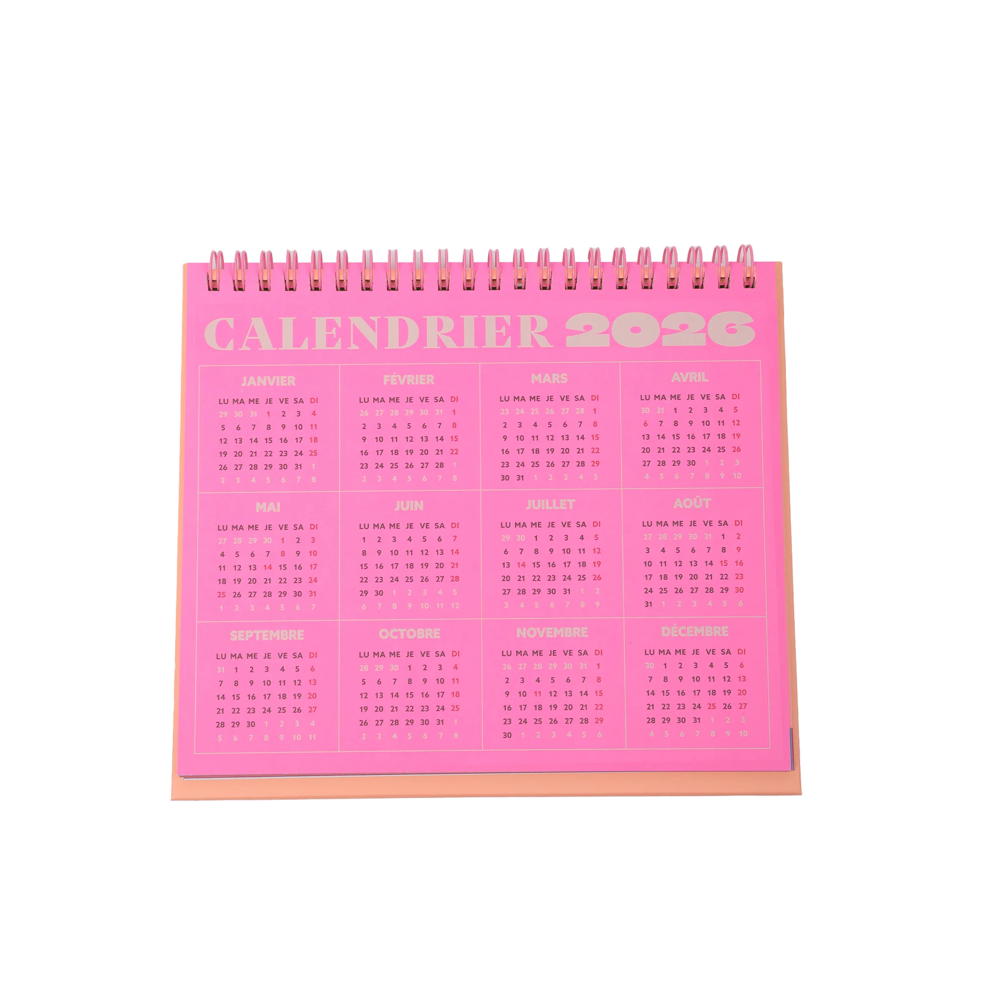 Calendrier de bureau 2026 - Pas pour les ennuyeux - Image 4