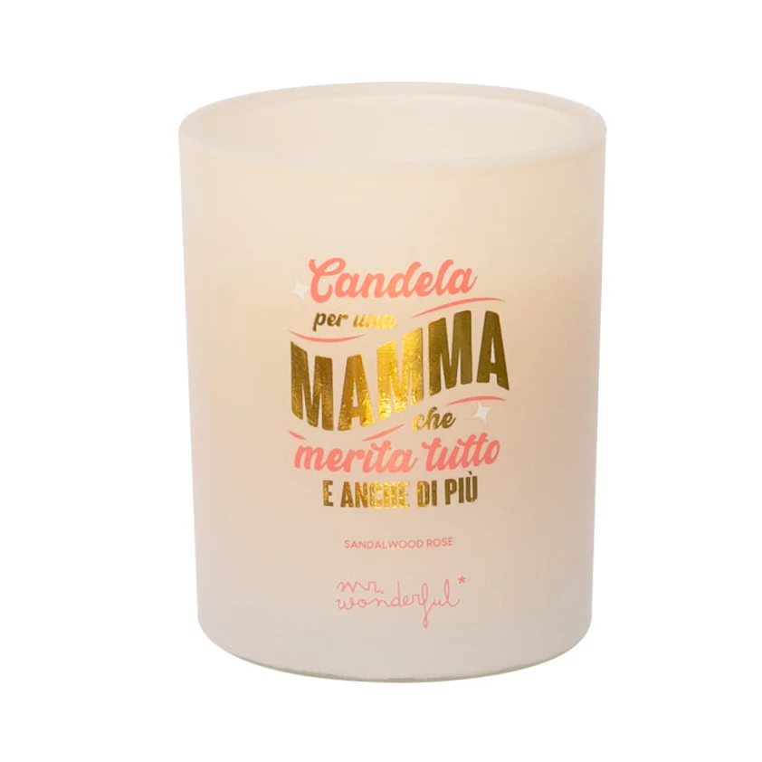 Candela profumata - Candela per una mamma che merita tutto e anche di più - Image 2