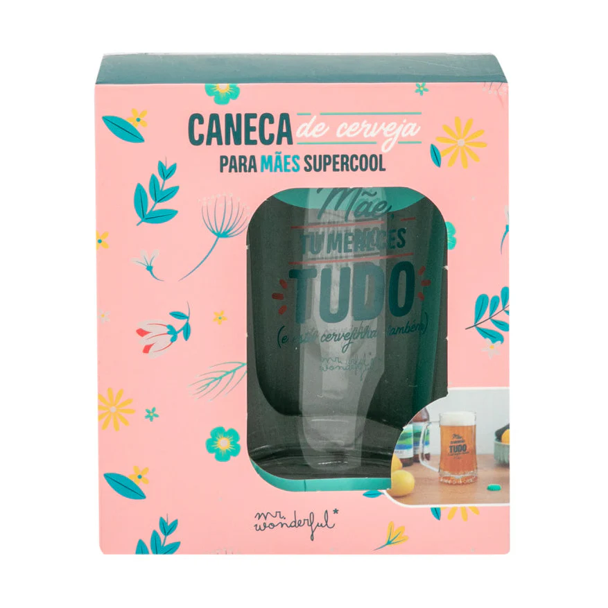 Caneca de cerveja - Mãe, tu mereces tudo (e esta cervejinha, também) - Image 2