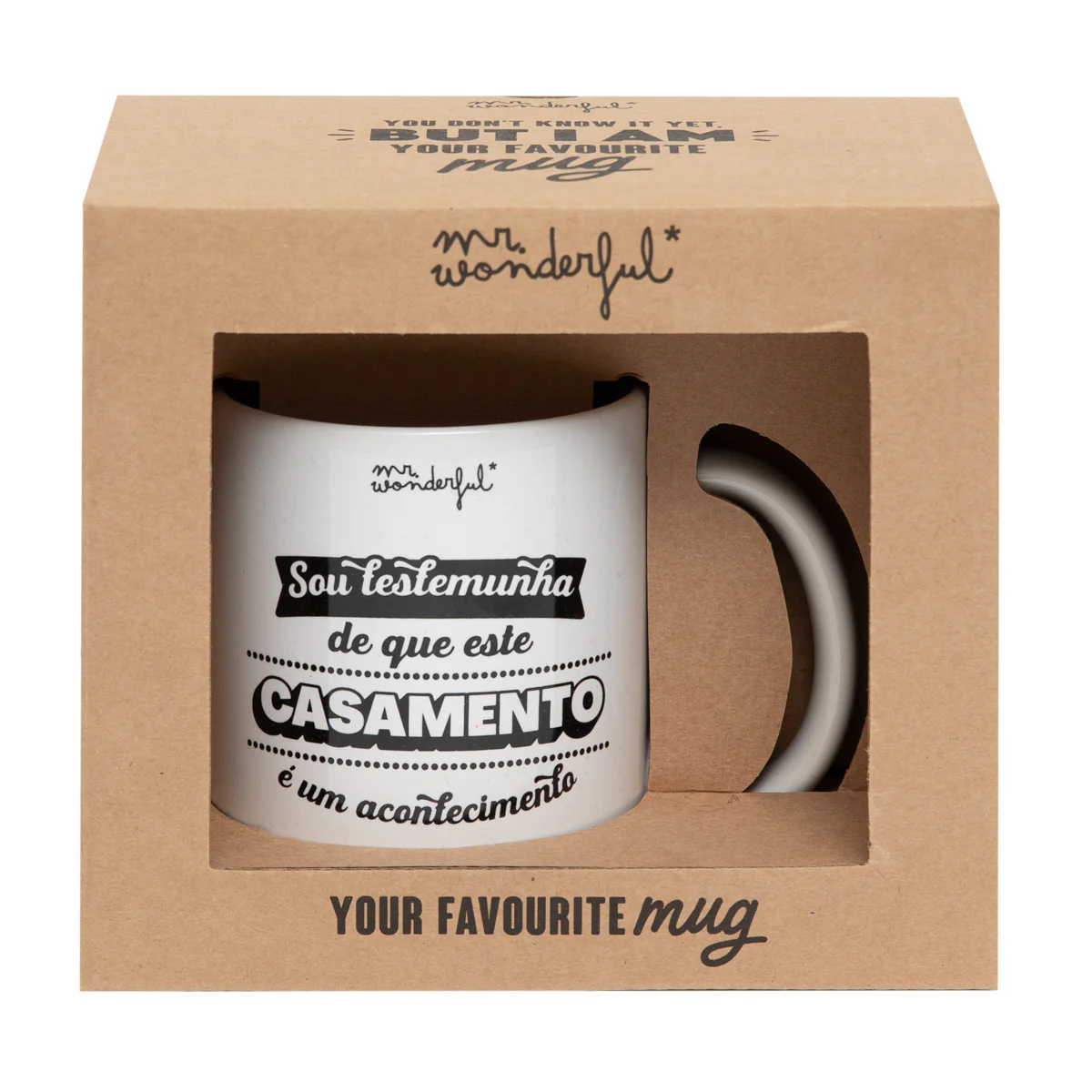 Caneca Iconic - Sou testemunha de que este casamento é um acontecimento - Image 3