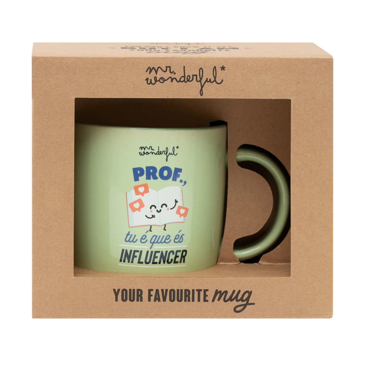 Caneca - Prof., tu é que és influencer