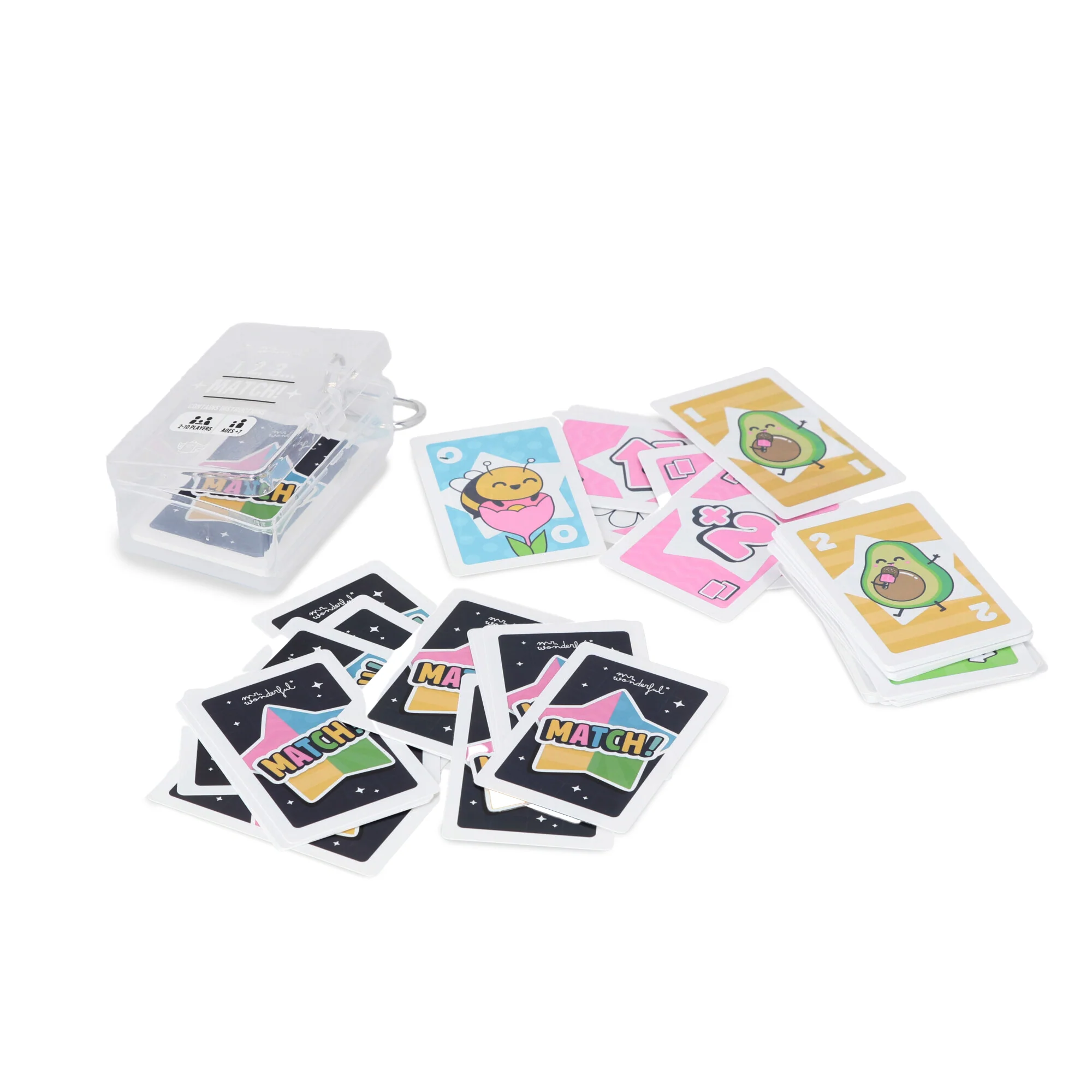 Juego de cartas - 1, 2, 3… MATCH!