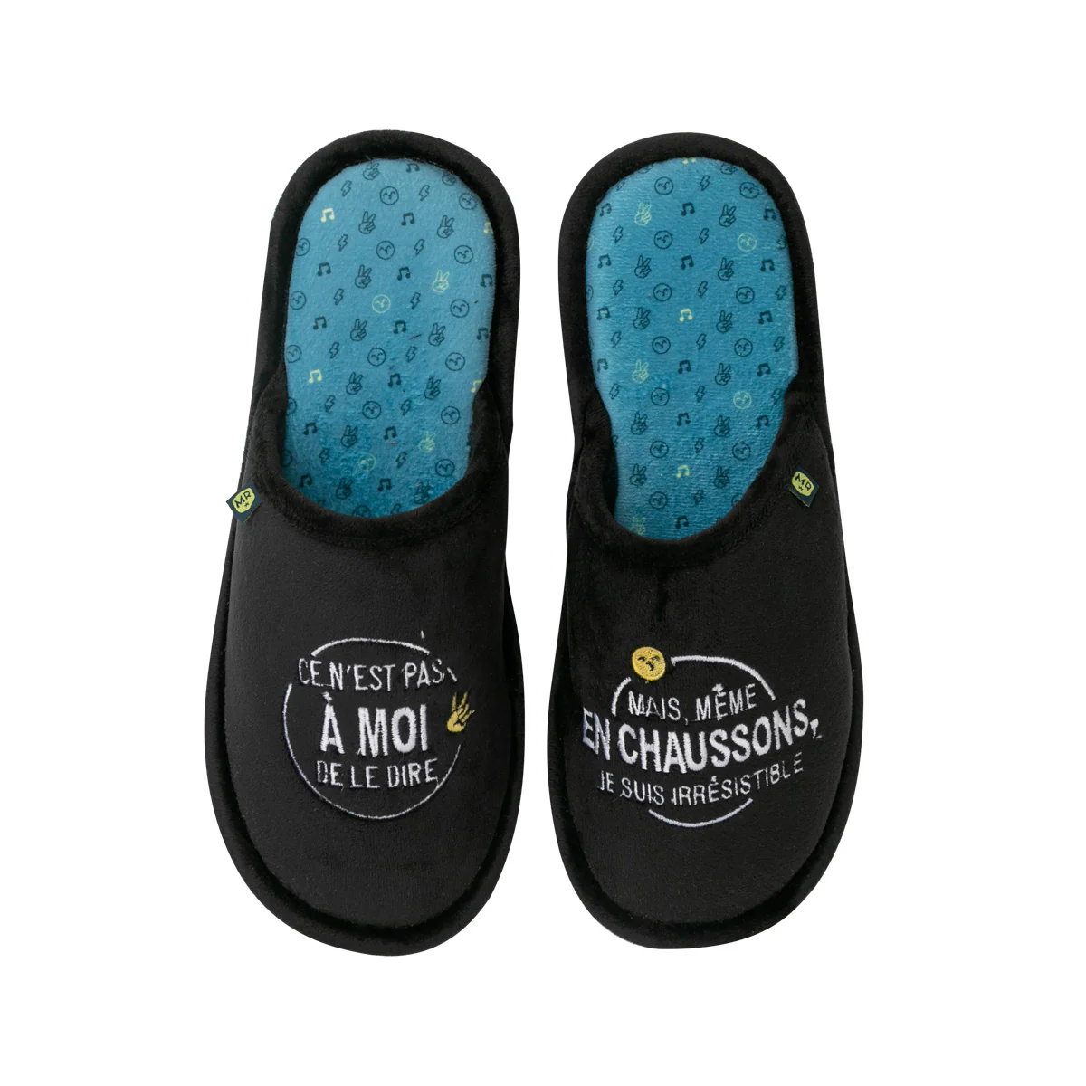 Chaussons T 40-43 - Même en chaussons, je suis irrésitible