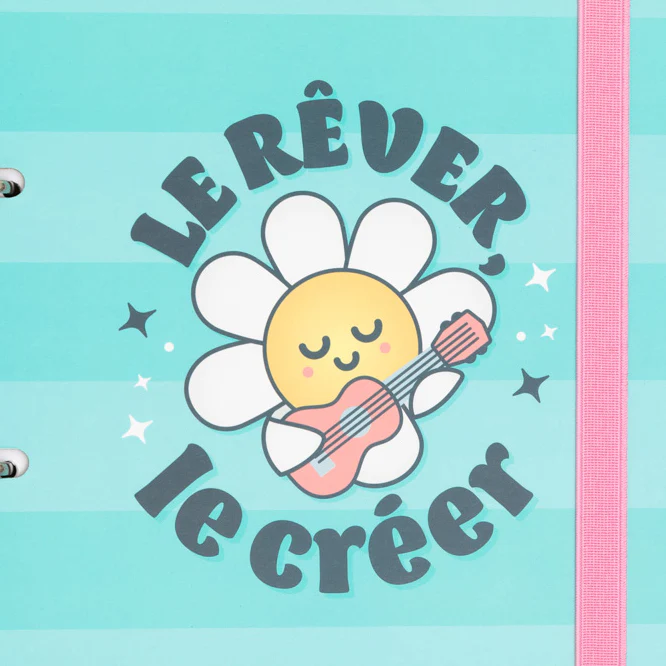 Classeur à anneaux avec des feuilles Wonder - Le rêver, le créer - Image 4
