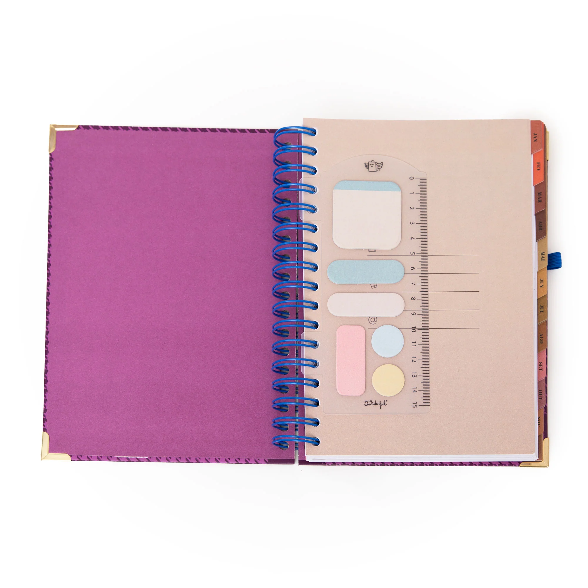 Conjunto de Agenda Office 2026 Diária + caneta - A vida é hoje - Image 6