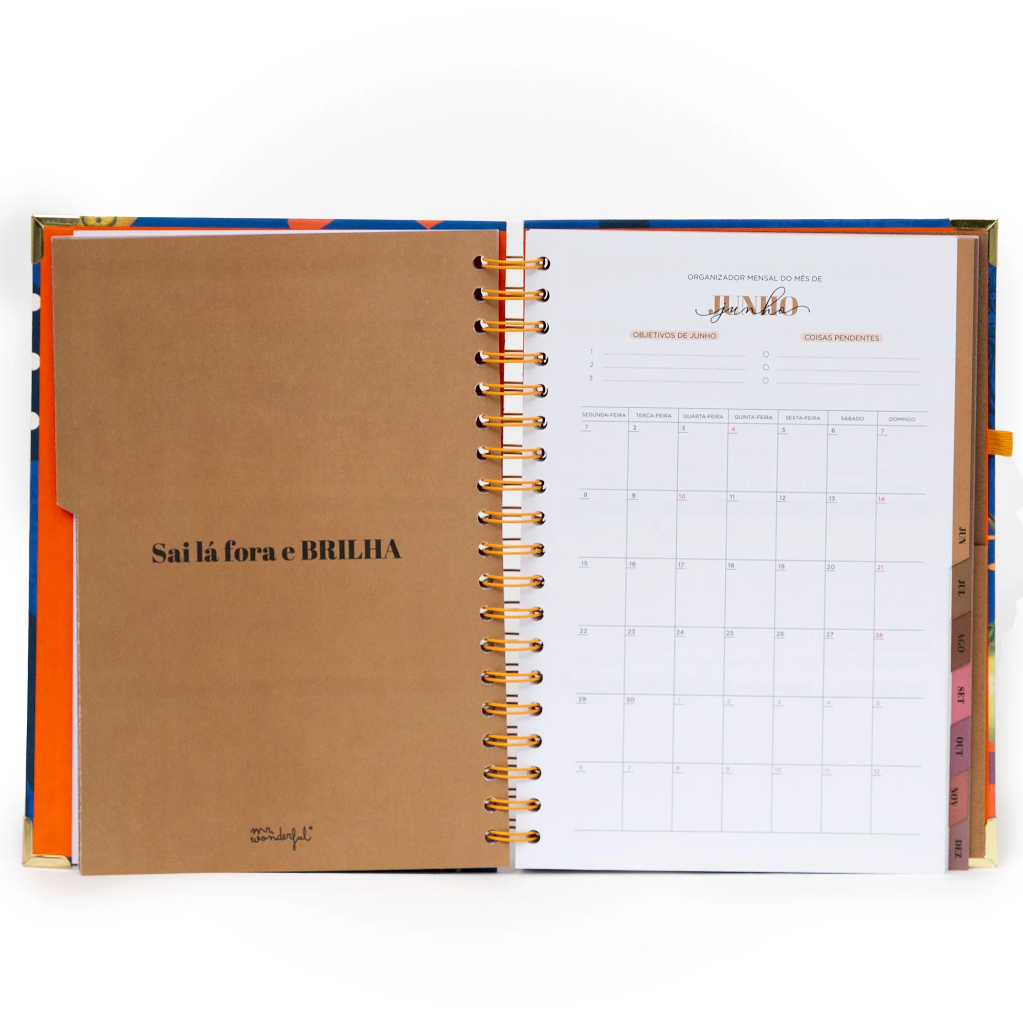 Conjunto de Agenda Office 2026 Semanal Grande + Caneta - Non stop como estilo de vida - Image 4
