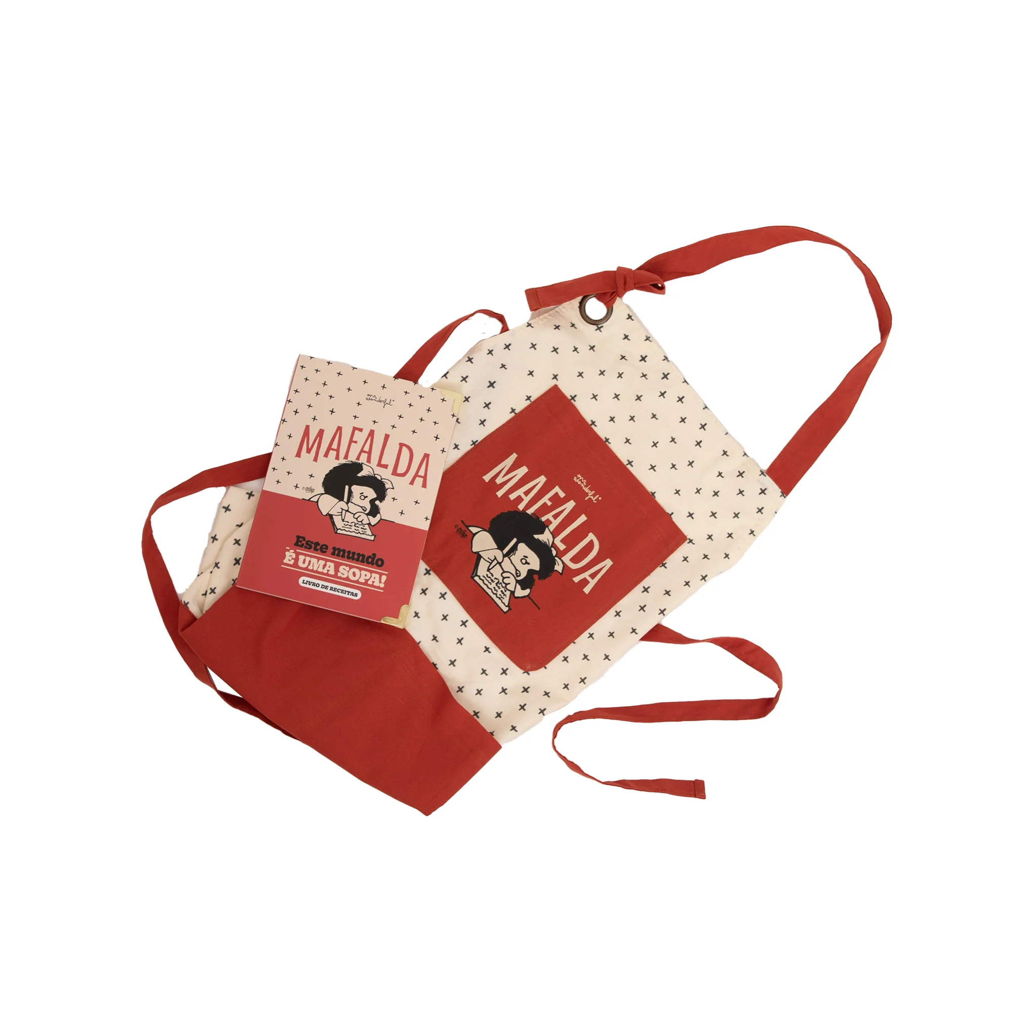Conjunto de avental + livro de receitas Mafalda - Este mundo é uma sopa! - Image 10