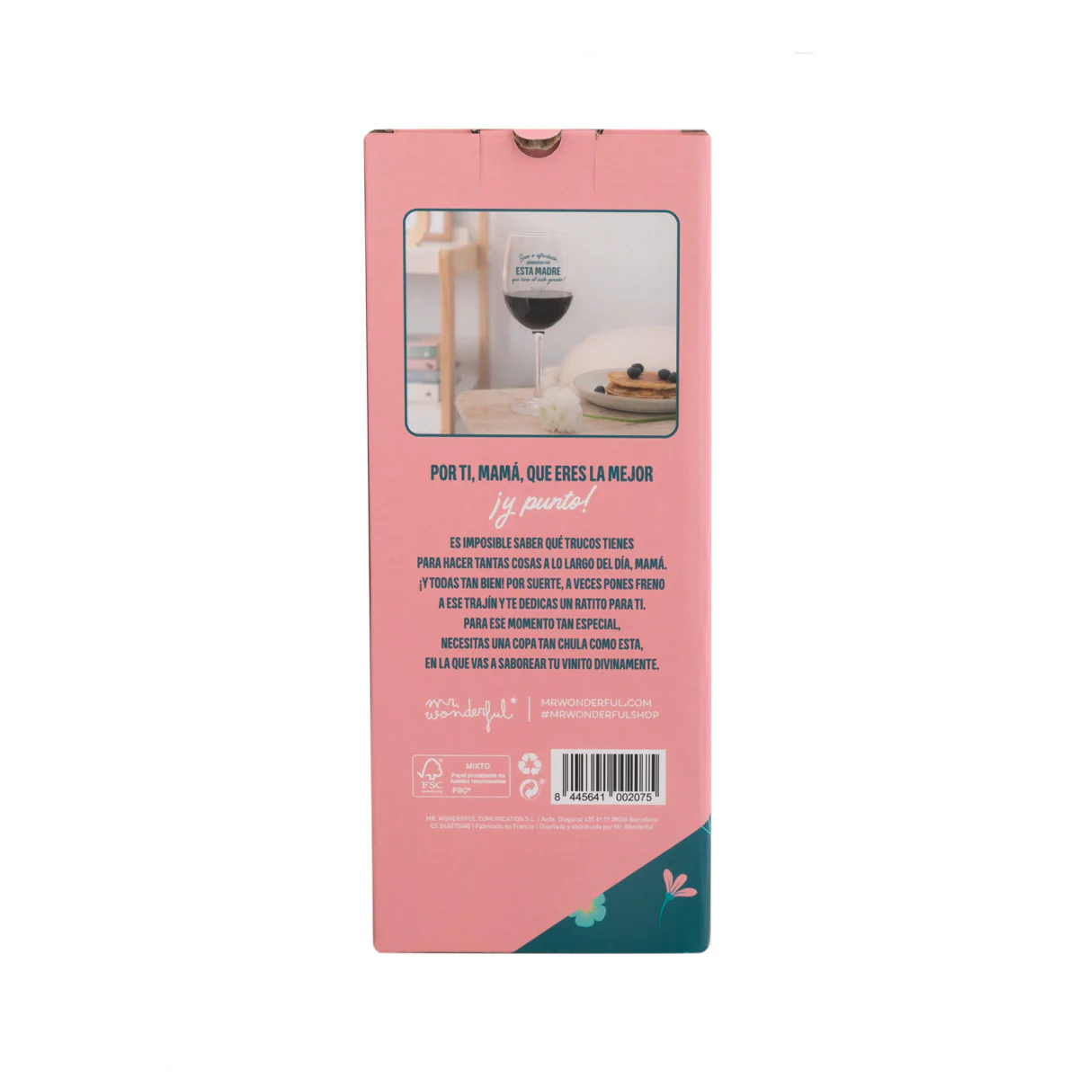 Copa de vino - Seco o afrutado, ¡brindemos por esta madre que tiene el cielo ganado! - Image 3