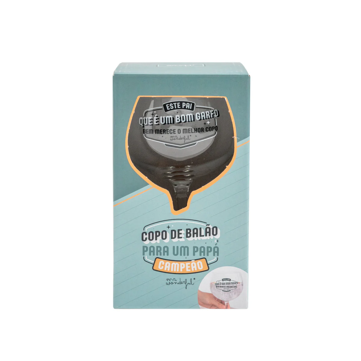 Copo de balão - Este pai que é um bom garfo bem merece o melhor copo - Image 2