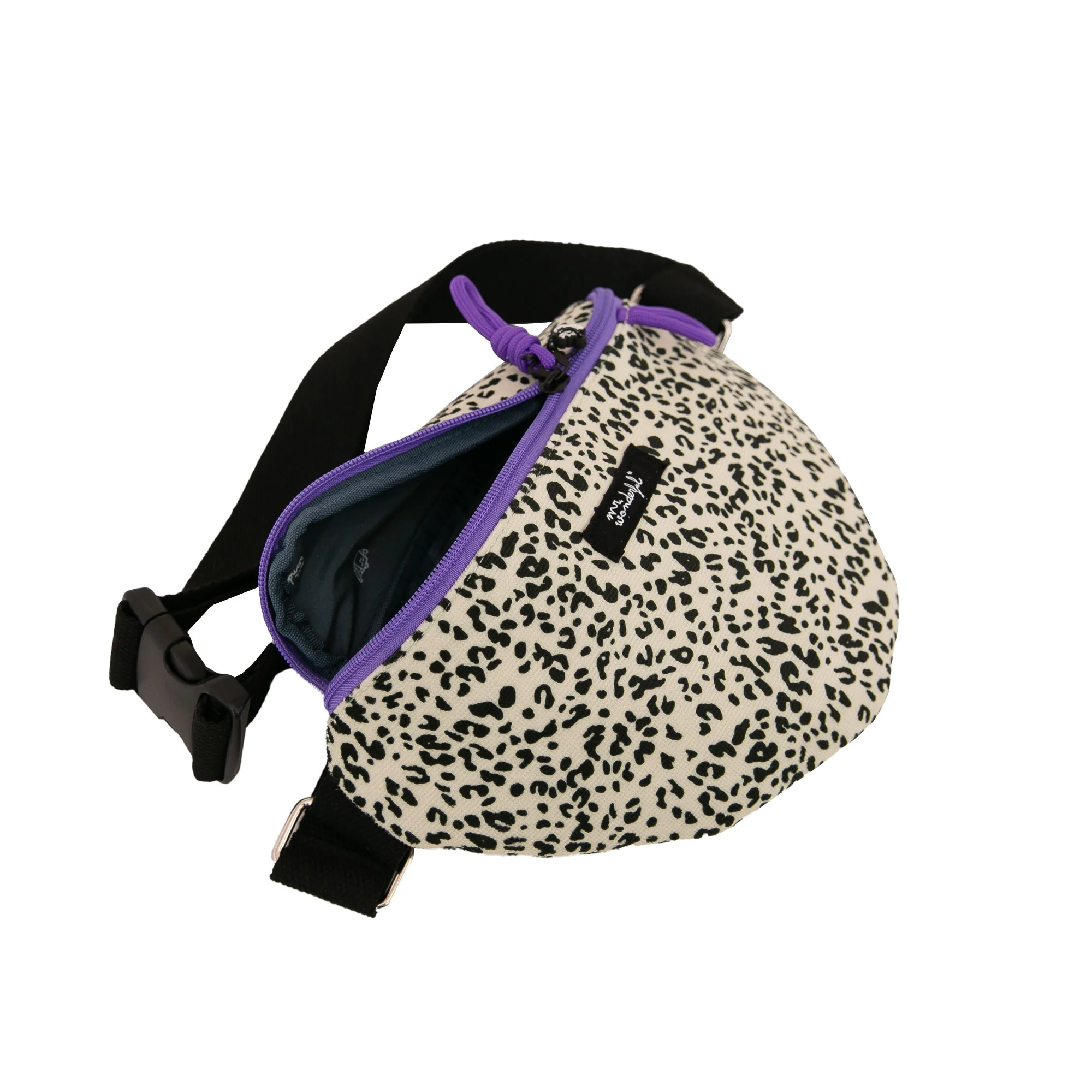 Bolso cruzado crossbody - Animal print topos