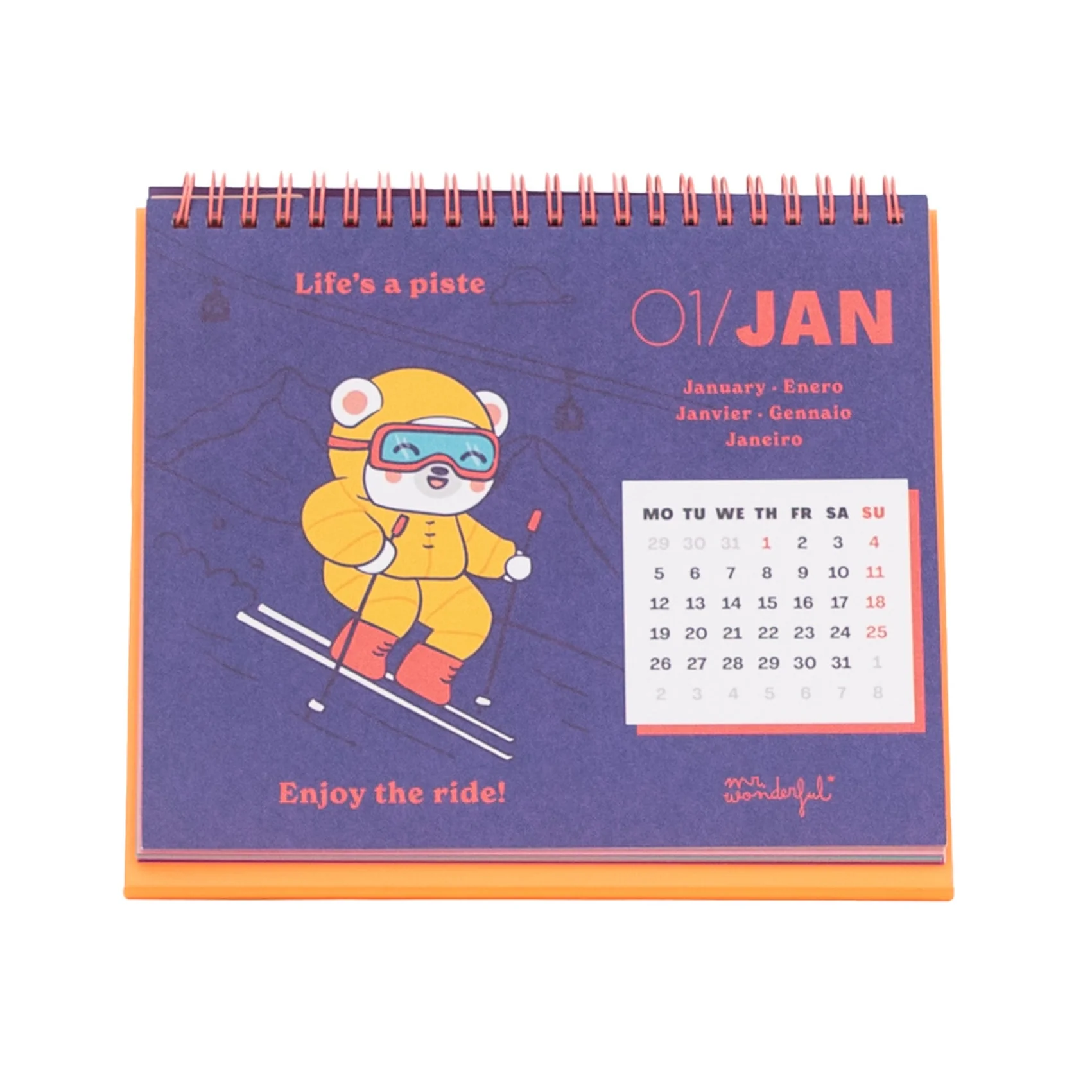 Calendario de sobremesa 2026 - Ready, steady... go! - Image 3
