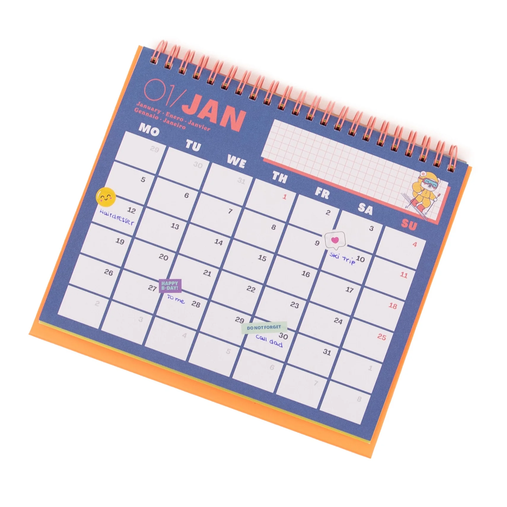 Calendario de sobremesa 2026 - Ready, steady... go! - Image 4
