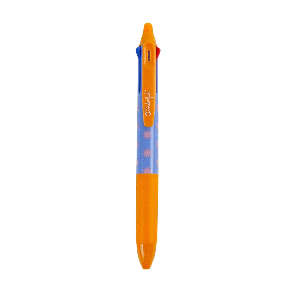 Boli borrable con 3 tintas - Azul