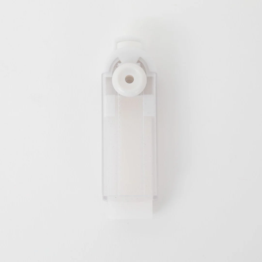 Goma de borrar con funda dosificadora - Glitter blanco - Image 2