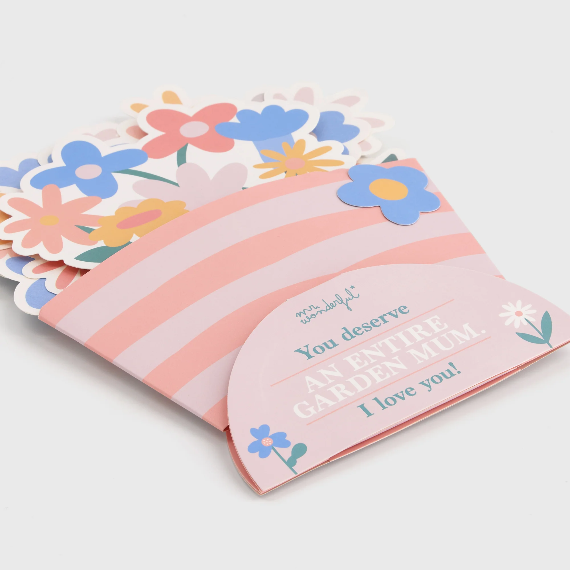 Tarjeta ramo de flores - You deserve an entire garden. Mum, I love you! - Image 5