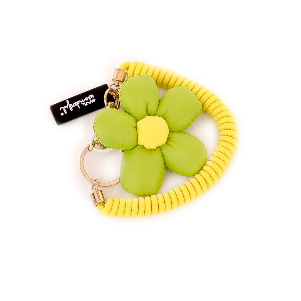 Llavero flor - Verde - Image 4