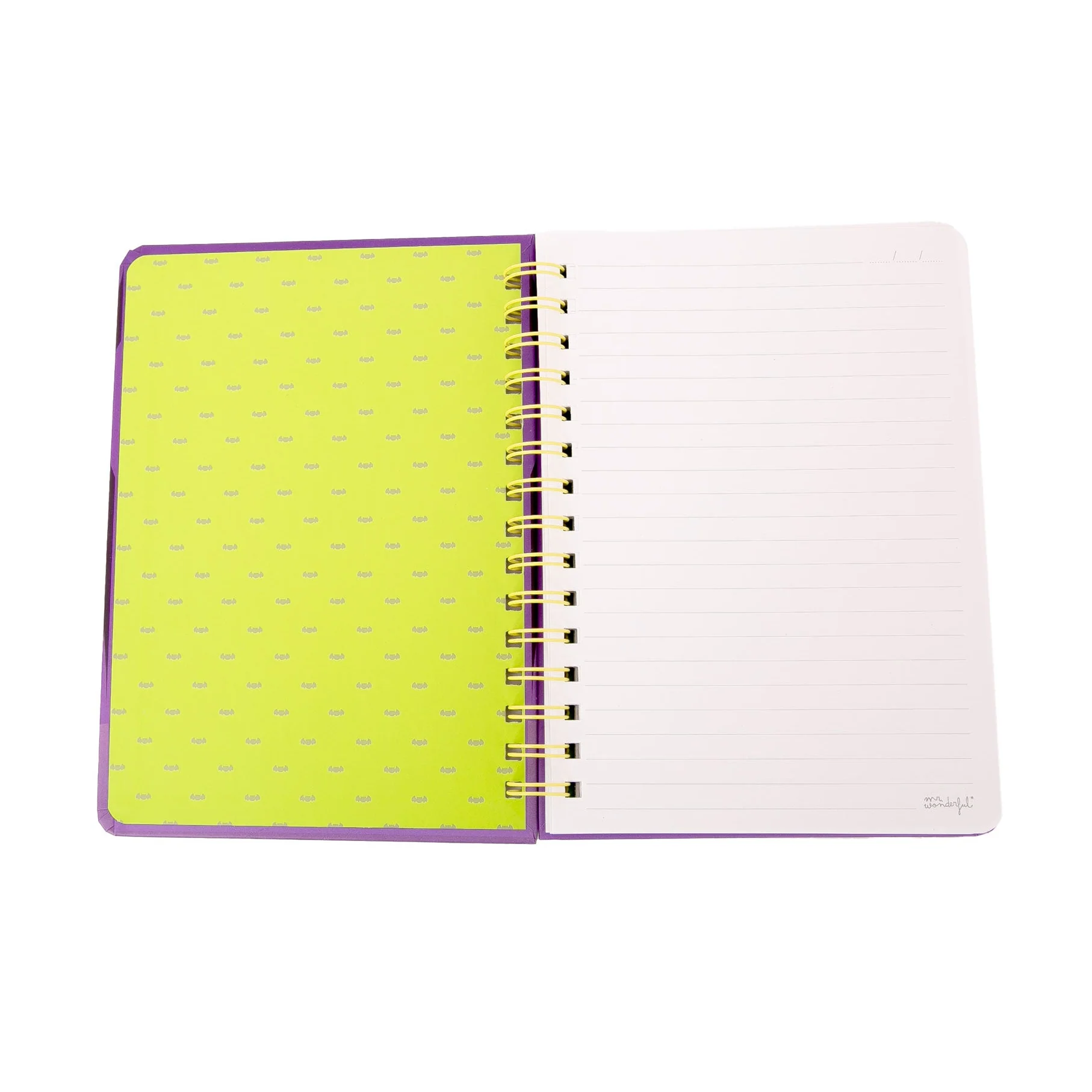 Libreta A5 fluorescente brilla en la oscuridad - Bone to be wild! - Image 6