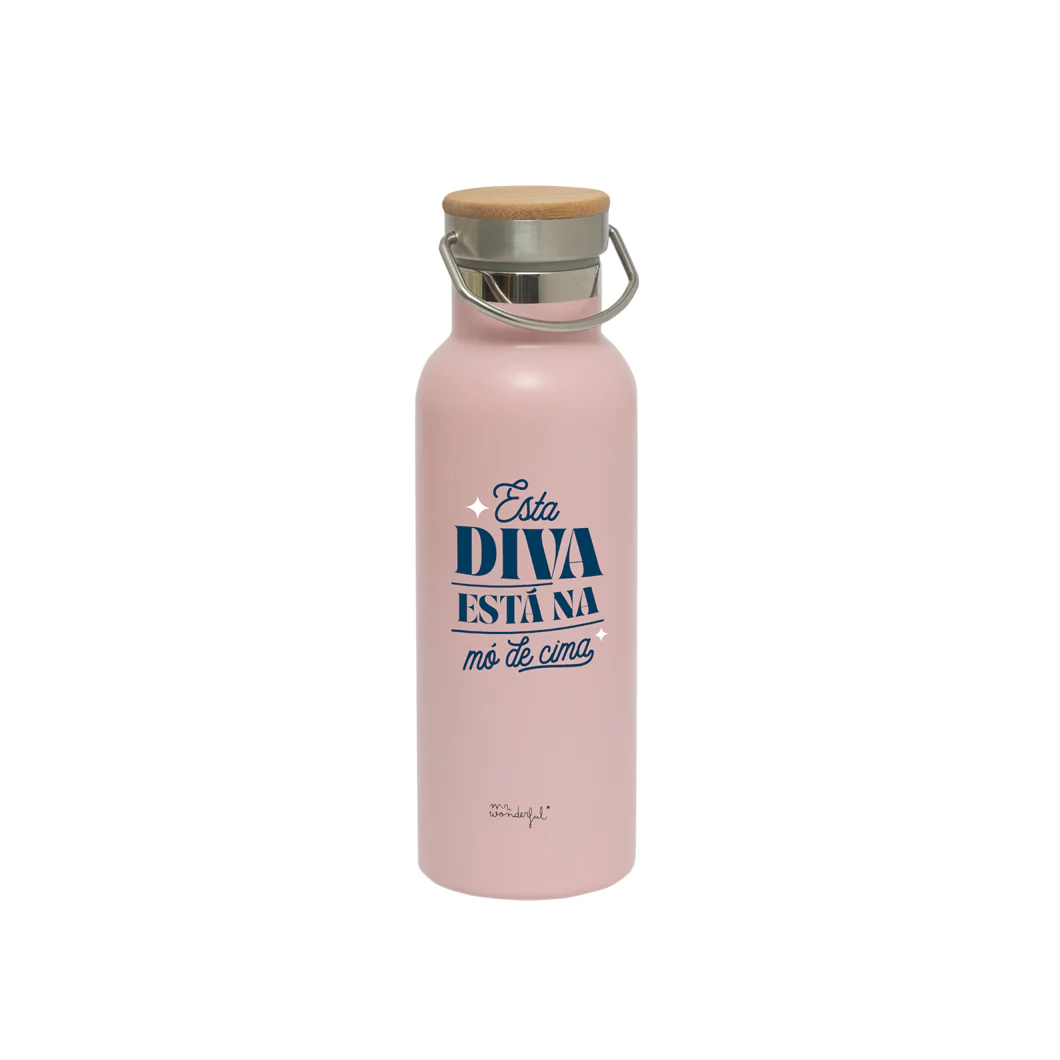 Garrafa térmica personalizável - Esta diva está na mó de cima - Image 3