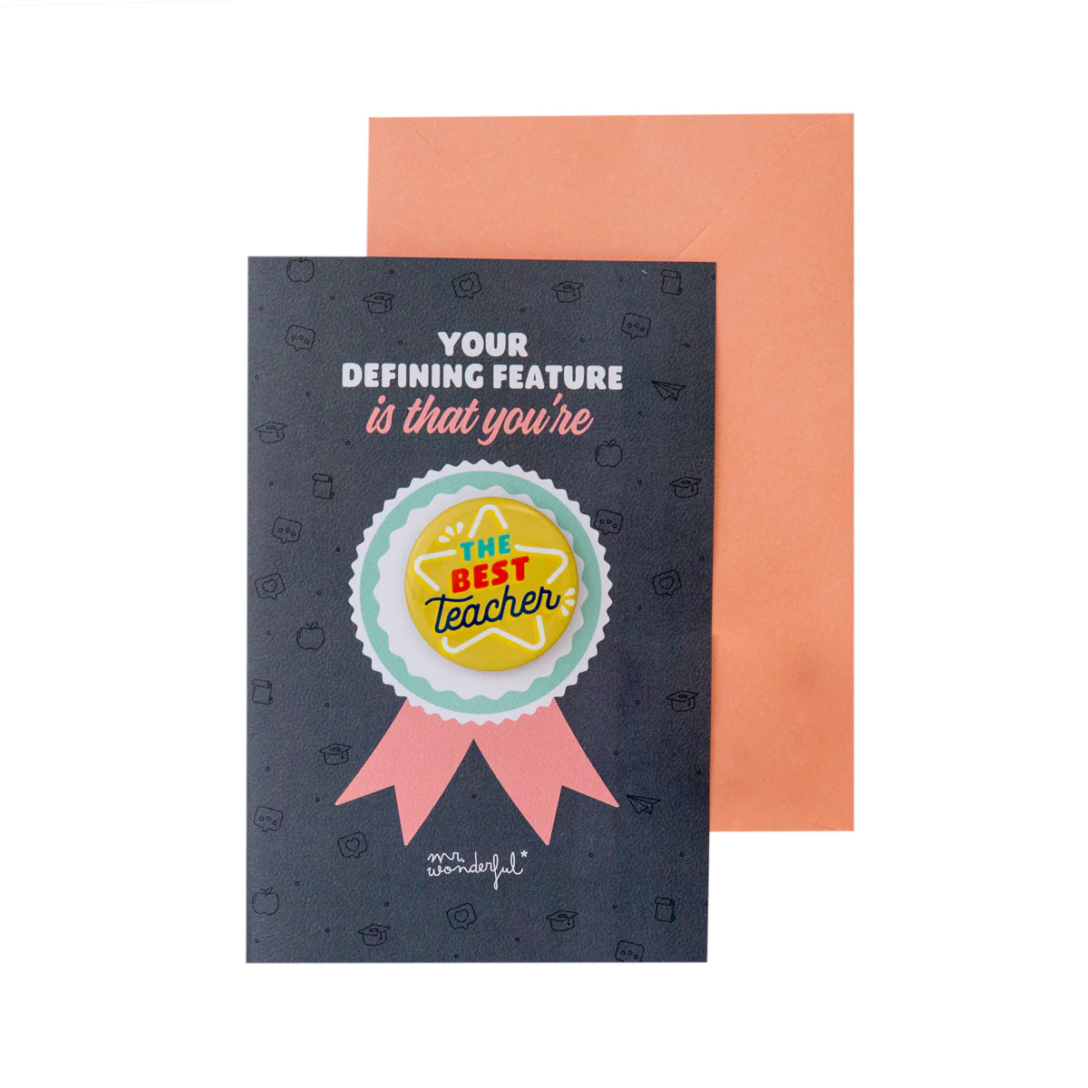 Greetings card - Your defining feature is that you’re... the best teacher - Image 2