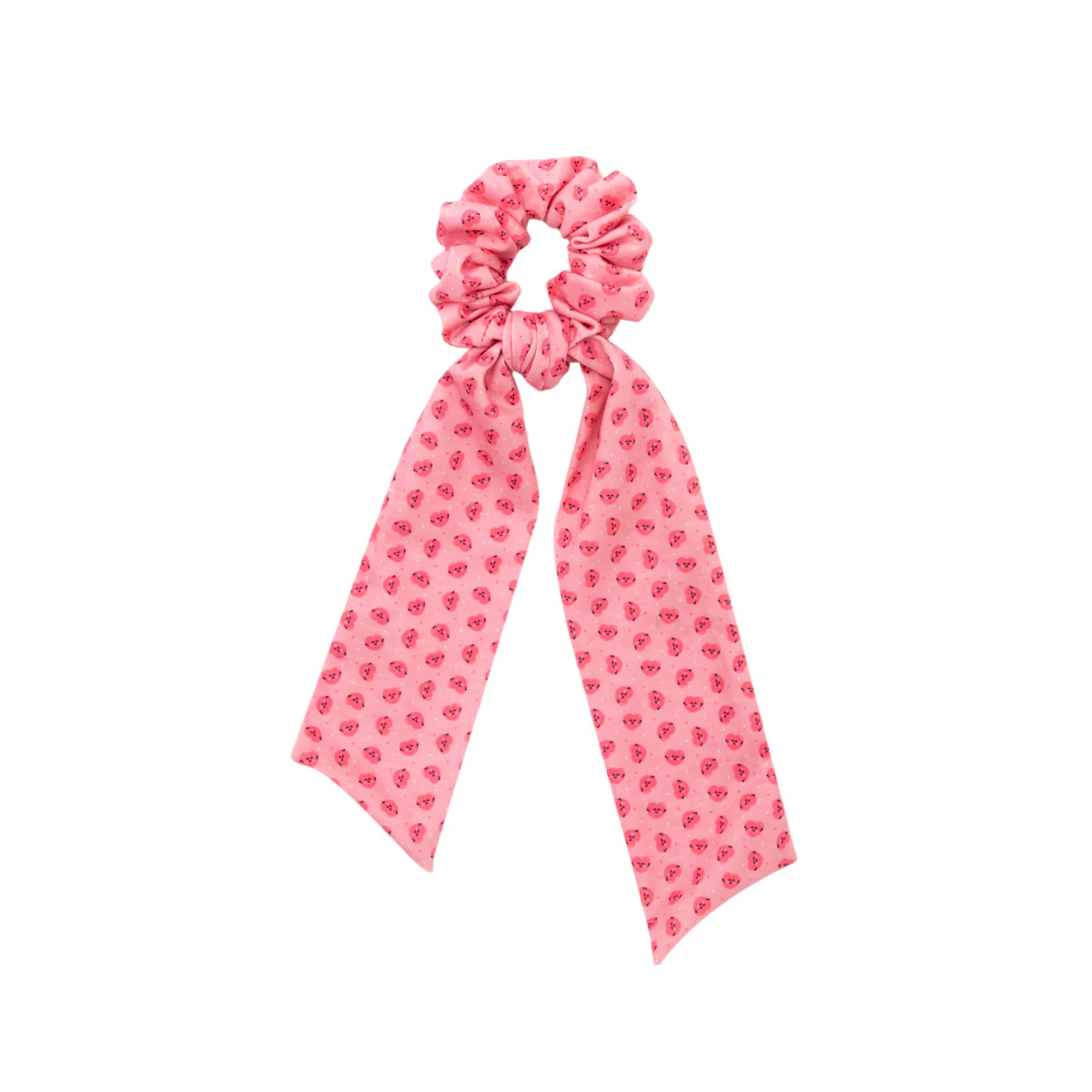 Hair tie with a bow for a stylish hairdo - Heart - Image 3