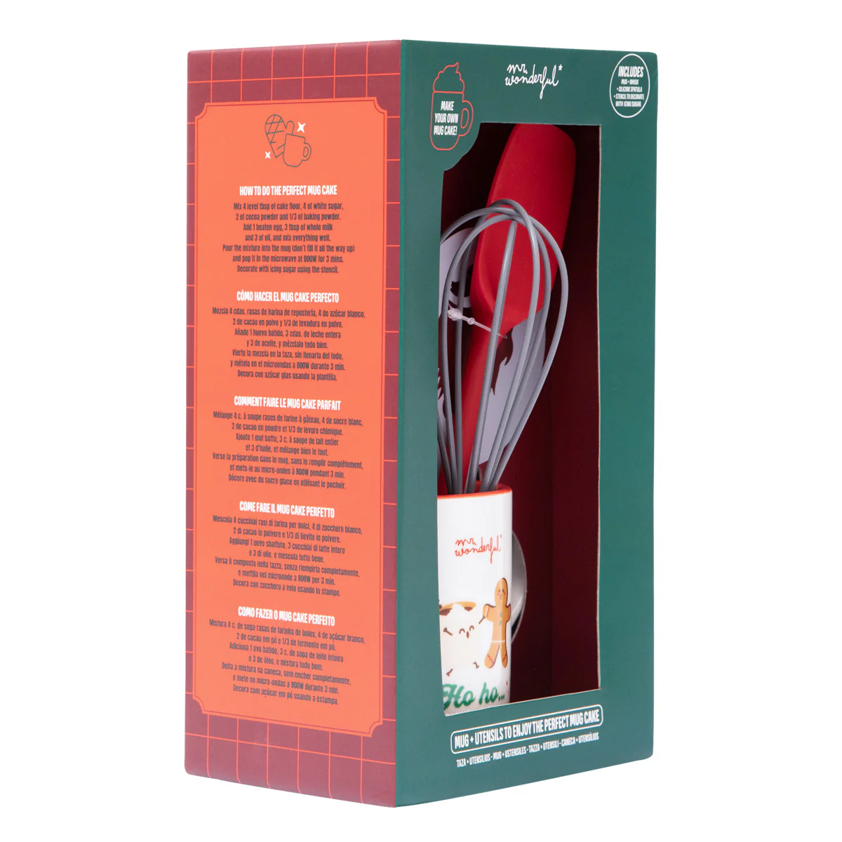 Hot chocolate kit with mug and utensils - Ho ho… hot chocolate!. - Image 8