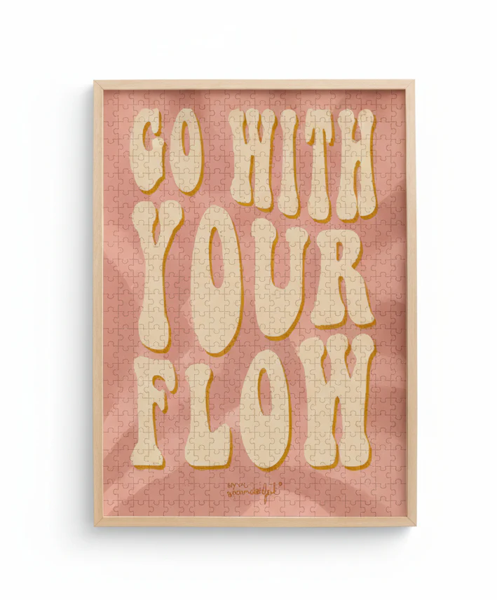 Puzzle Mr. Wonderful - Go with your flow - Image 2