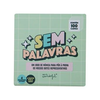 Jogo de cartas - Sem palavras