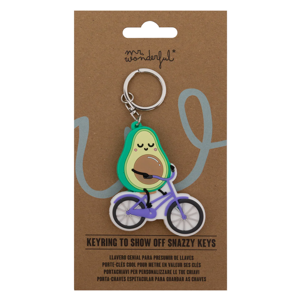 Llavero - Aguacate en bicicleta - Image 4