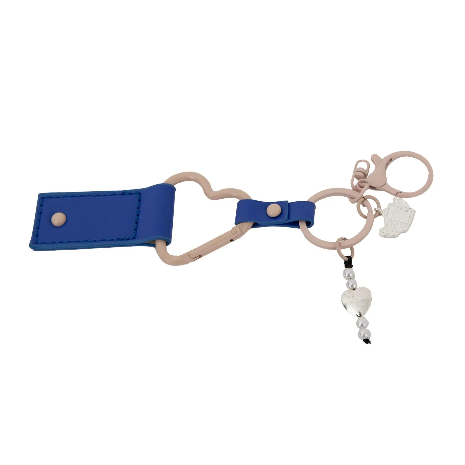Llavero con charms - Azul eléctrico - Image 4