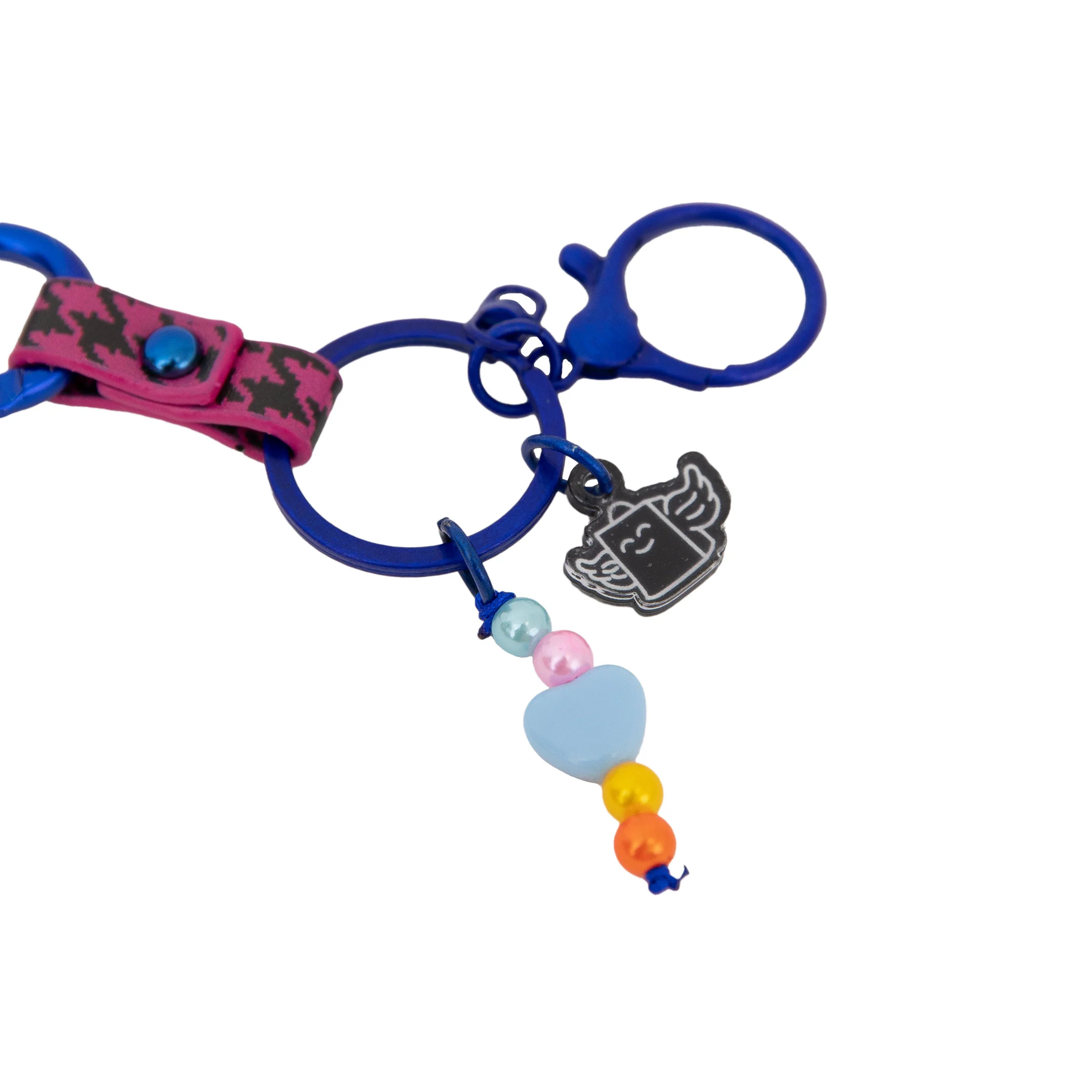 Llavero con charms - Pata de gallo - Image 5